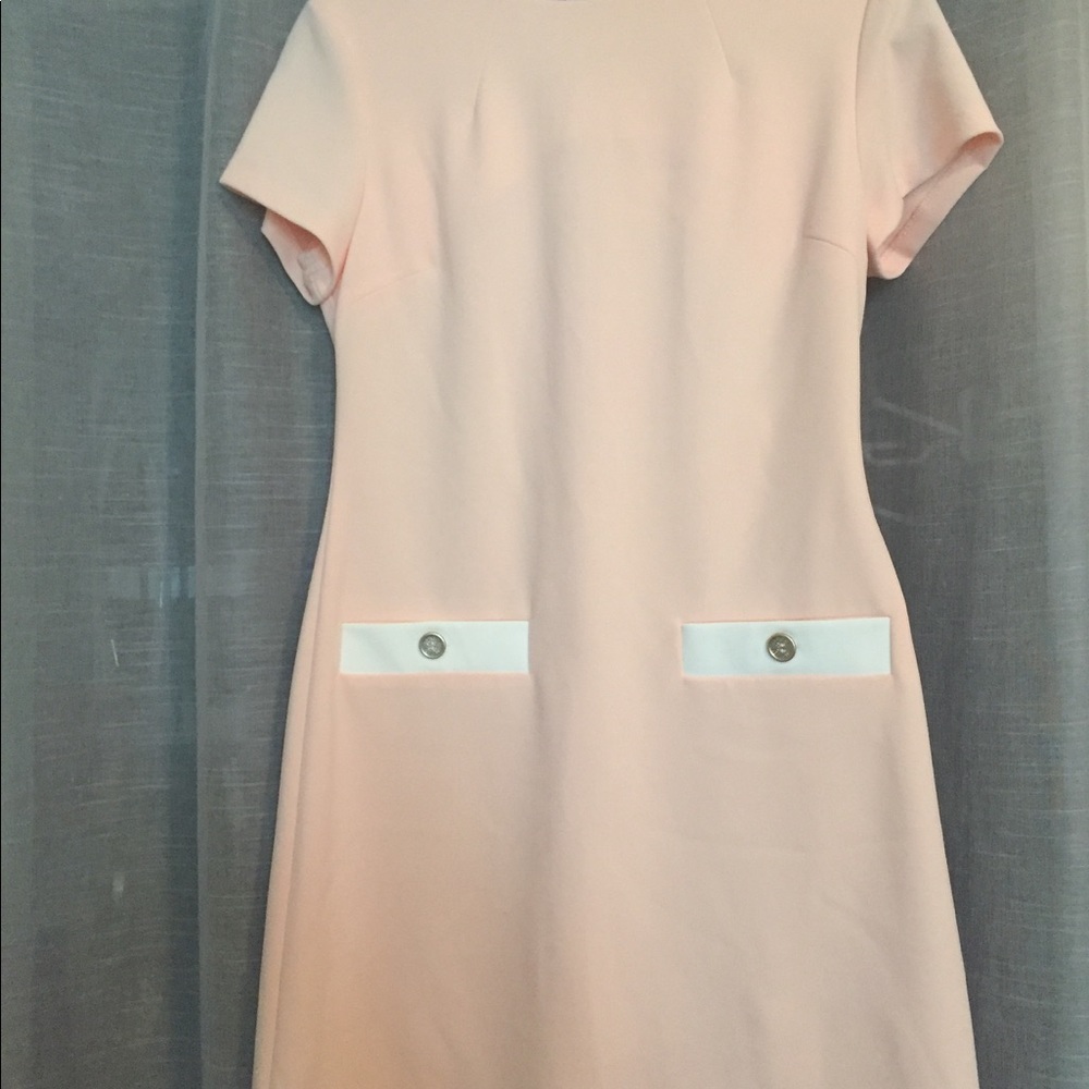 Tommy Hilfigure peach midi dress
